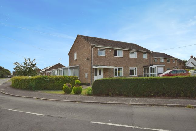 Semi-detached house for sale in Royston Avenue, Spaldwick, Huntingdon