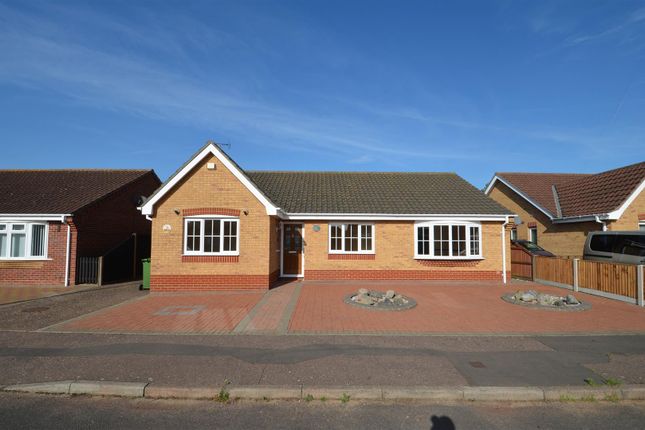 Thumbnail Detached bungalow for sale in El Alamein Way, Bradwell, Great Yarmouth
