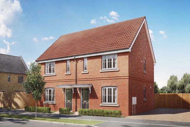 Thumbnail Semi-detached house for sale in "The Notley" at Long Green, Cressing, Braintree