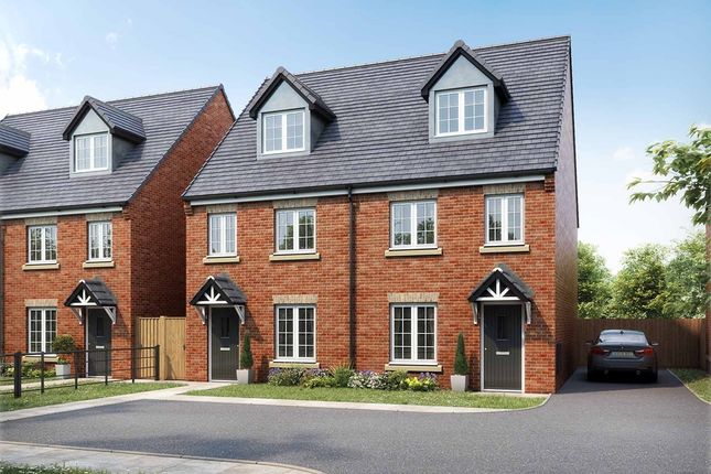 Semi-detached house for sale in "The Braxton - Plot 44" at Moortown Avenue, Dinnington, Sheffield