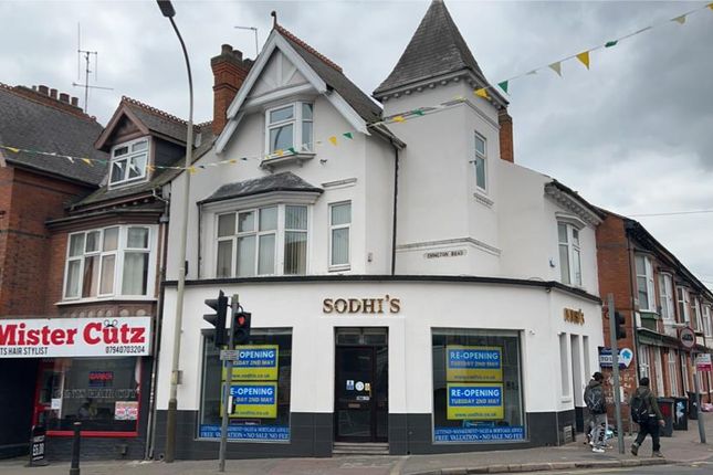 Thumbnail Commercial property to let in Evington Road, Evington, Leicester