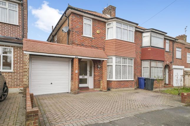 Thumbnail Semi-detached house for sale in Ashness Gardens, Greenford
