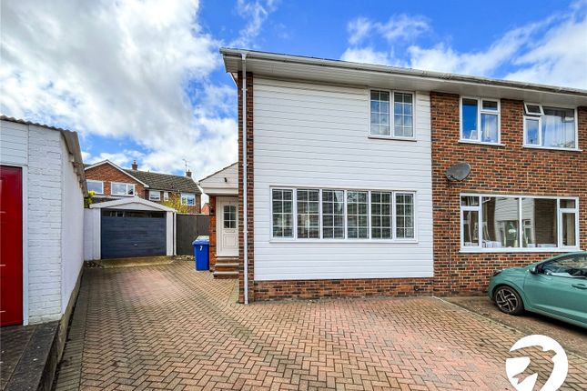 Semi-detached house for sale in Chartwell Grove, Sittingbourne, Kent