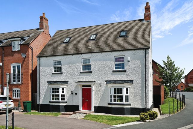 Detached house for sale in Luton Road, Church Gresley, Swadlincote DE11