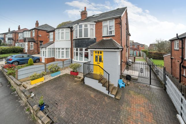 Thumbnail Semi-detached house for sale in Chelwood Grove, Roundhay, Leeds