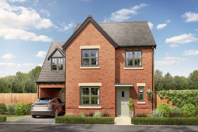 Thumbnail Detached house for sale in "The Knebworth Drive Through " at Hatfield Lane, Armthorpe, Doncaster