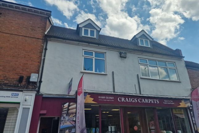 Thumbnail Flat to rent in Upper Brook Street, Rugeley