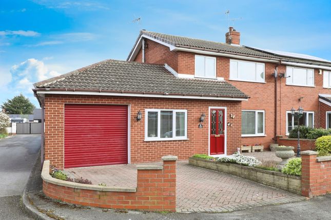 Thumbnail Semi-detached house for sale in Yew Tree Road, Elkesley, Retford