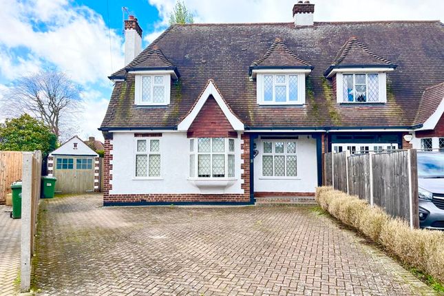 Thumbnail Semi-detached house for sale in The Crescent, Bexley