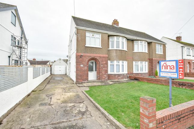 Thumbnail Semi-detached house for sale in Port Road East, Barry