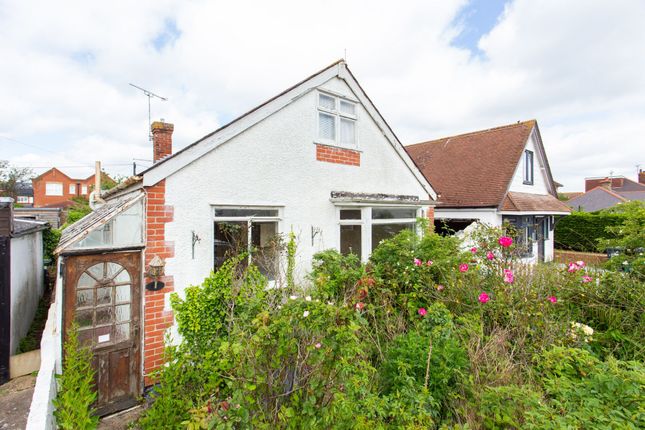 Thumbnail Detached bungalow for sale in Manor Road, Whitstable