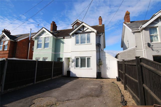 Thumbnail Semi-detached house for sale in Gore Road, New Milton, Hampshire