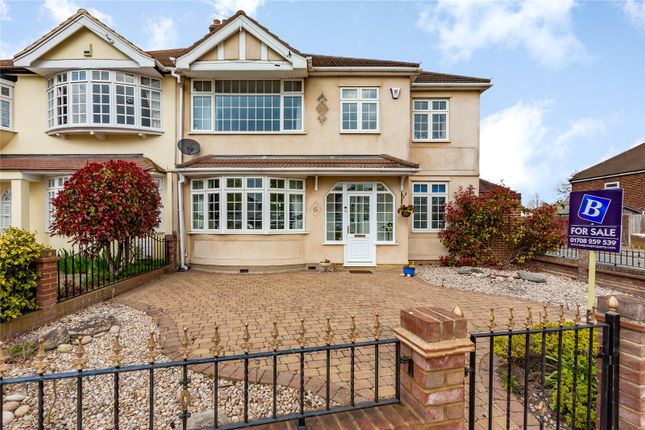 Thumbnail Semi-detached house for sale in Lichfield Terrace, Upminster