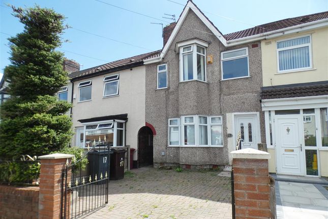 Thumbnail Terraced house for sale in Crosswood Crescent, Huyton, Liverpool