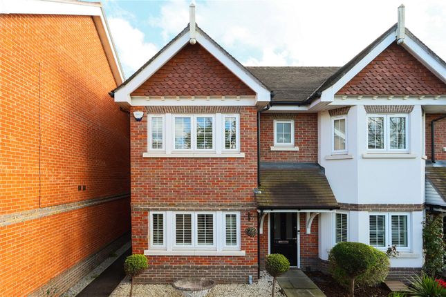 Thumbnail End terrace house for sale in Trenchard Close, Hersham, Walton-On-Thames