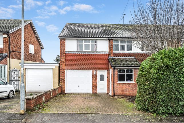 Semi-detached house for sale in Ridley Close, Blaby, Leicester, Leicestershire
