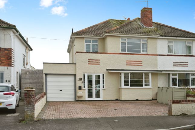 Semi-detached house for sale in Addiscombe Road, Weston-Super-Mare