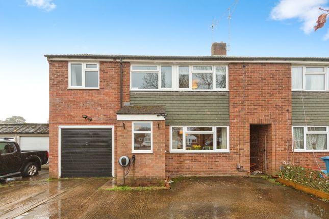 Thumbnail End terrace house for sale in Regent Close, Fleet