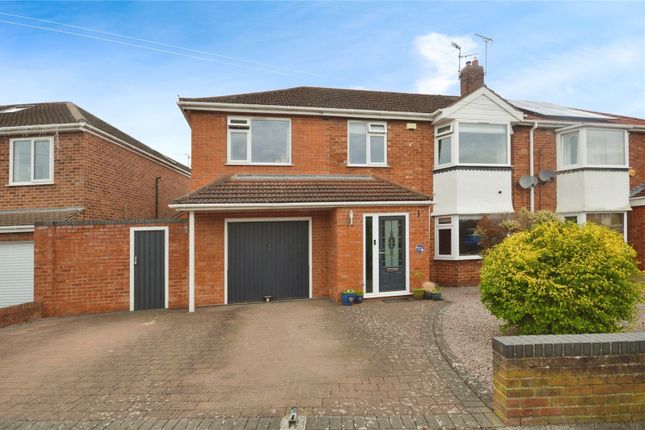 Thumbnail Semi-detached house for sale in Gregg Hall Crescent, Lincoln, Lincolnshire