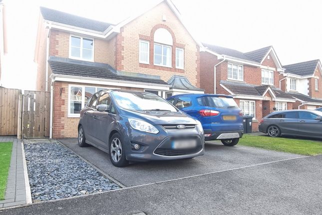 Thumbnail Detached house for sale in Holwick Close, Consett, Durham