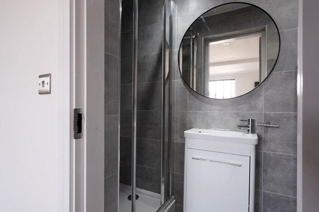 Well-Maintained Bathroom With A Shower Enclosure, ...