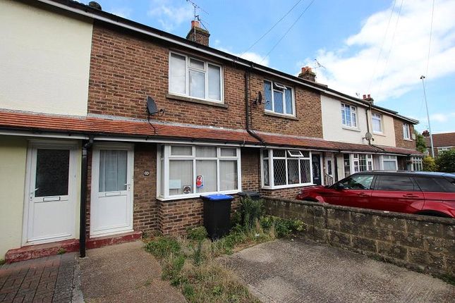 Thumbnail Terraced house to rent in Leigh Road, Broadwater, Worthing, West Sussex