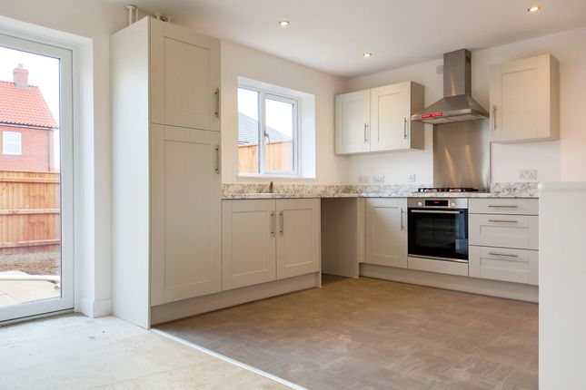Terraced house for sale in Plot 38, "The Wallace", Saxon Park, Branston