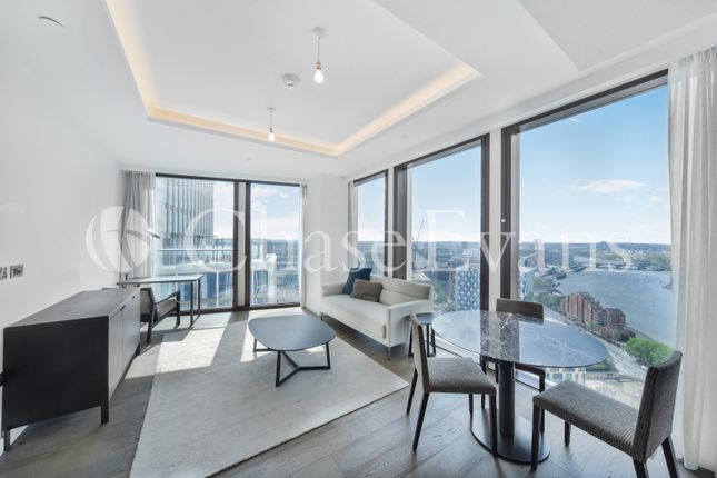 Thumbnail Flat to rent in One Thames City, Nine Elms, London