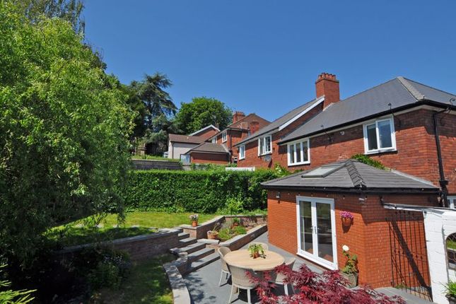 Semi-detached house for sale in Stunning Period House, Fields Park Avenue, Newport