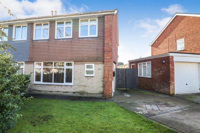 Thumbnail Semi-detached house for sale in Caistor Avenue, Bottesford, Scunthorpe