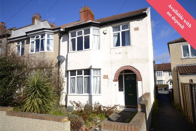 Thumbnail End terrace house to rent in Bayswater Road, Bristol