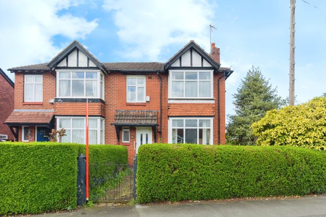 Thumbnail Semi-detached house for sale in Woodsmoor Lane, Stockport, Greater Manchester