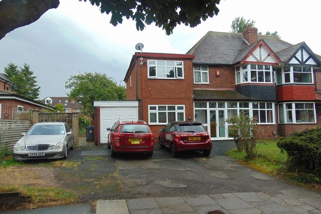 Thumbnail Semi-detached house for sale in Plaistow Avenue, Birmingham, West Midlands