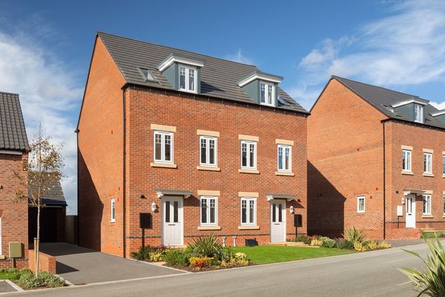 Thumbnail Semi-detached house for sale in "Greenwood" at Southern Cross, Wixams, Bedford