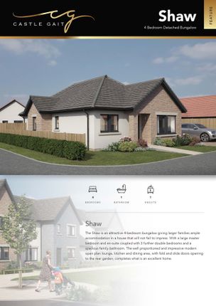 Thumbnail Detached bungalow for sale in Castlegait, East Wemyss, Fife