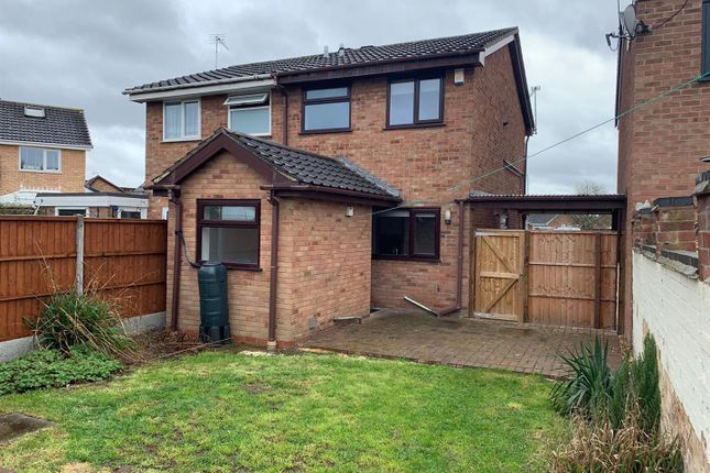 Semi-detached house for sale in Clewley Road, Branston, Burton-On-Trent