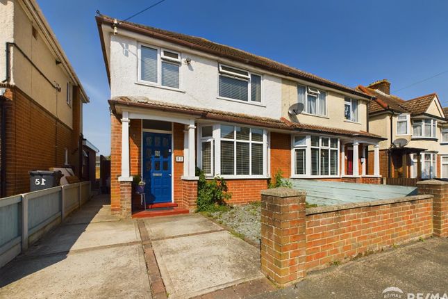 Semi-detached house for sale in Shaftesbury Avenue, Dovercourt, Harwich