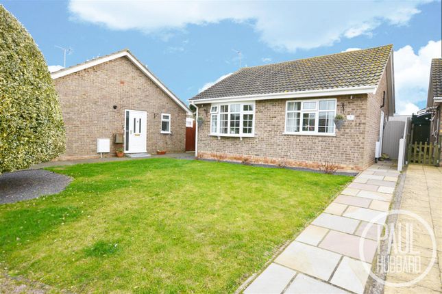 Thumbnail Detached bungalow for sale in Damerson Went, Kessingland, Suffolk