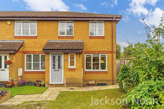 Thumbnail End terrace house for sale in Iris Road, West Ewell