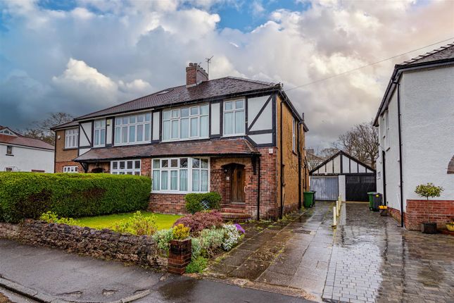 Thumbnail Semi-detached house for sale in Nant Fawr Road, Cyncoed, Cardiff