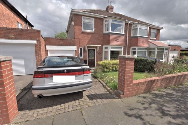 3 bed semi-detached house for sale in Cleveland Gardens, High Heaton, Newcastle Upon Tyne NE7