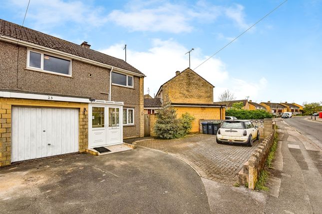 Semi-detached house for sale in Brook Street, Chippenham