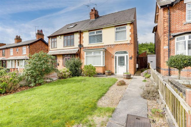 Thumbnail Semi-detached house for sale in Old Derby Road, Eastwood, Nottinghamshire