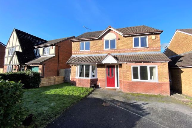 Thumbnail Detached house to rent in Elm Drive, Holmes Chapel, Crewe