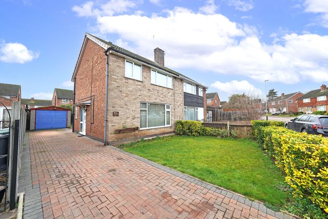 Semi-detached house for sale in Ramsbury Road, West Knighton, Leicester, Leicestershire