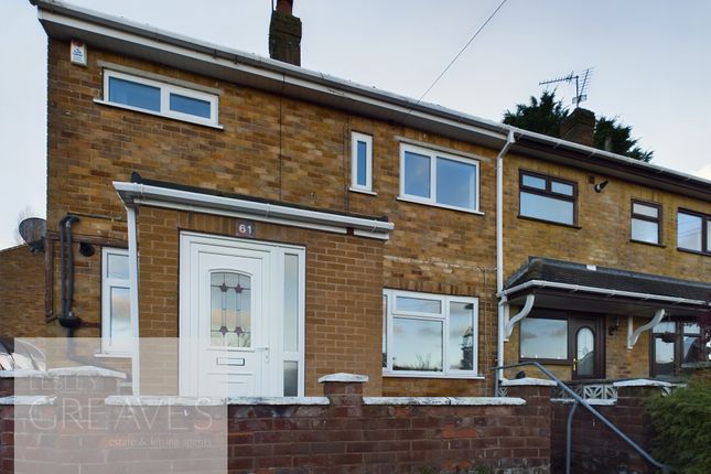 Thumbnail Semi-detached house for sale in Wollaton Avenue, Gedling, Nottingham