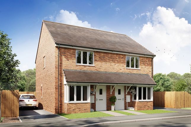 Thumbnail Semi-detached house for sale in "The Rosedene" at Parklands, South Molton