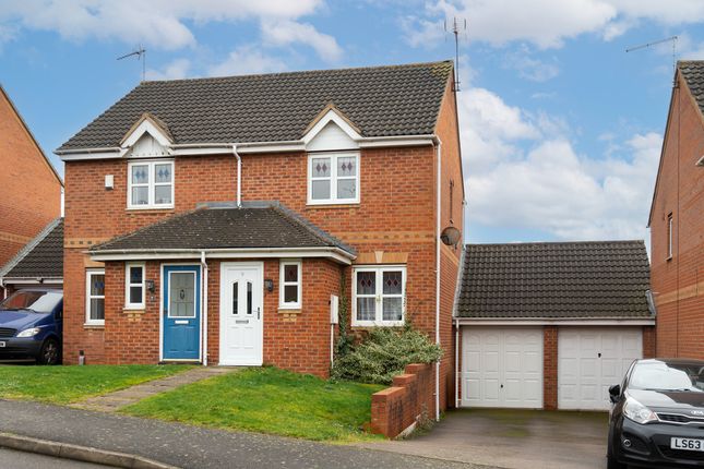 Thumbnail Semi-detached house for sale in Impey Close, Leicester