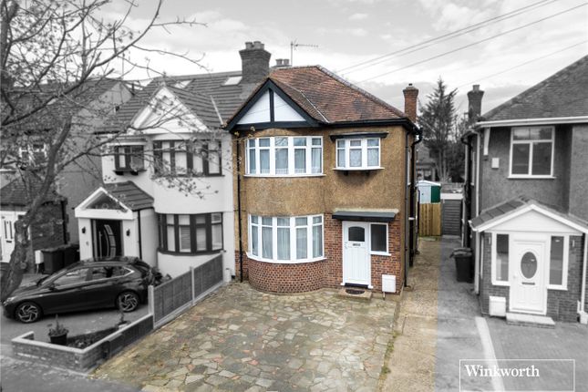 Semi-detached house for sale in Uppingham Avenue, Stanmore, Middlesex