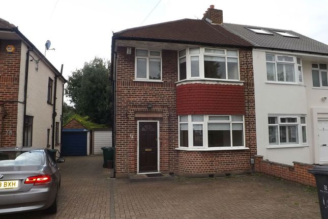 Thumbnail Semi-detached house to rent in Cranmer Road, Edgware